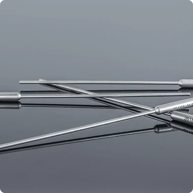 Precision medical needles and metal probes